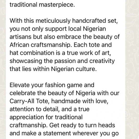 Vintage 💕Kweenzyafrik Ankara printed handmade Keimie Carry all Tote hat … - Picture 12 of 16